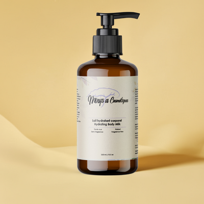 Naked fragrance-free natural body milk for all skin types