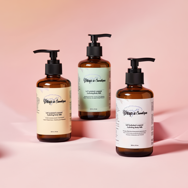 Mirysta hydrating body milks