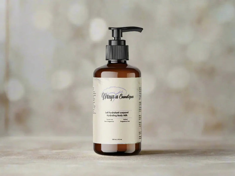 Naked fragrance-free natural body milk for sensitive skin